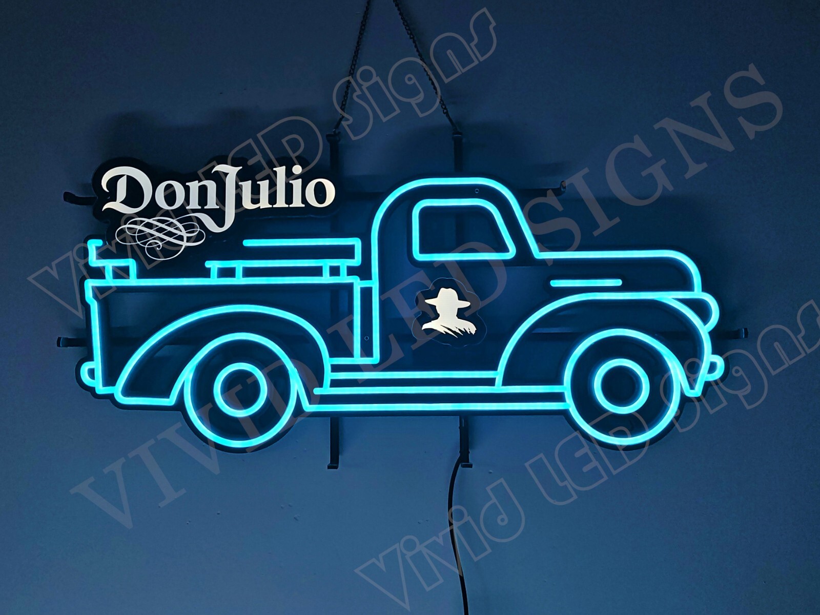 US STOCK Don Julio Tequila Truck Vivid LED Neon Sign Light With Dimmer 30