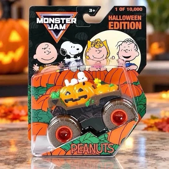 (IN-HAND) Monster Jam 1:64 Peanuts Snoopy Halloween Edition LE *SHIPS NOW*