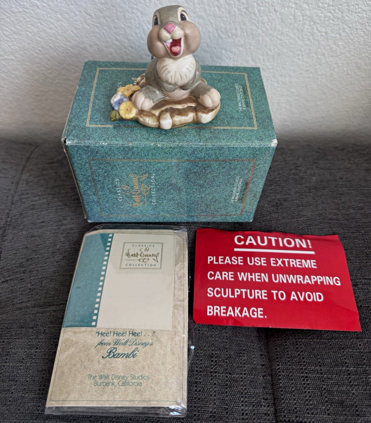 Disney WDCC Classics Collection Bambi Thumper \