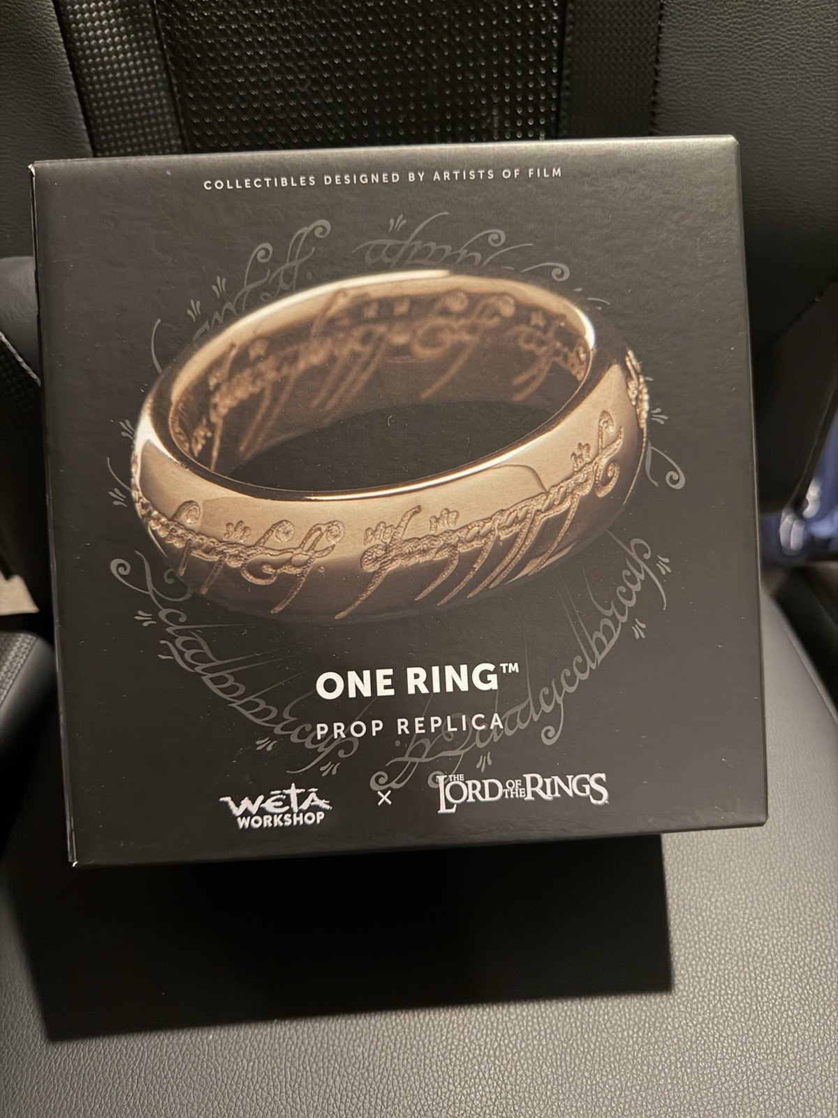 Weta Fan Expo Exclusive Giant One Ring LOTR 25th Anniversary Prop Replica NEW