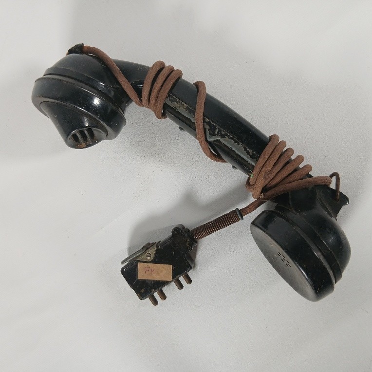 WW2 German field telephone handset - 1944 WW2 German field telephone handset - 1944