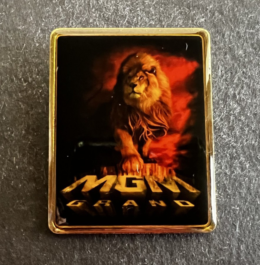 Vintage MGM Grand Lion Collectible Pin
