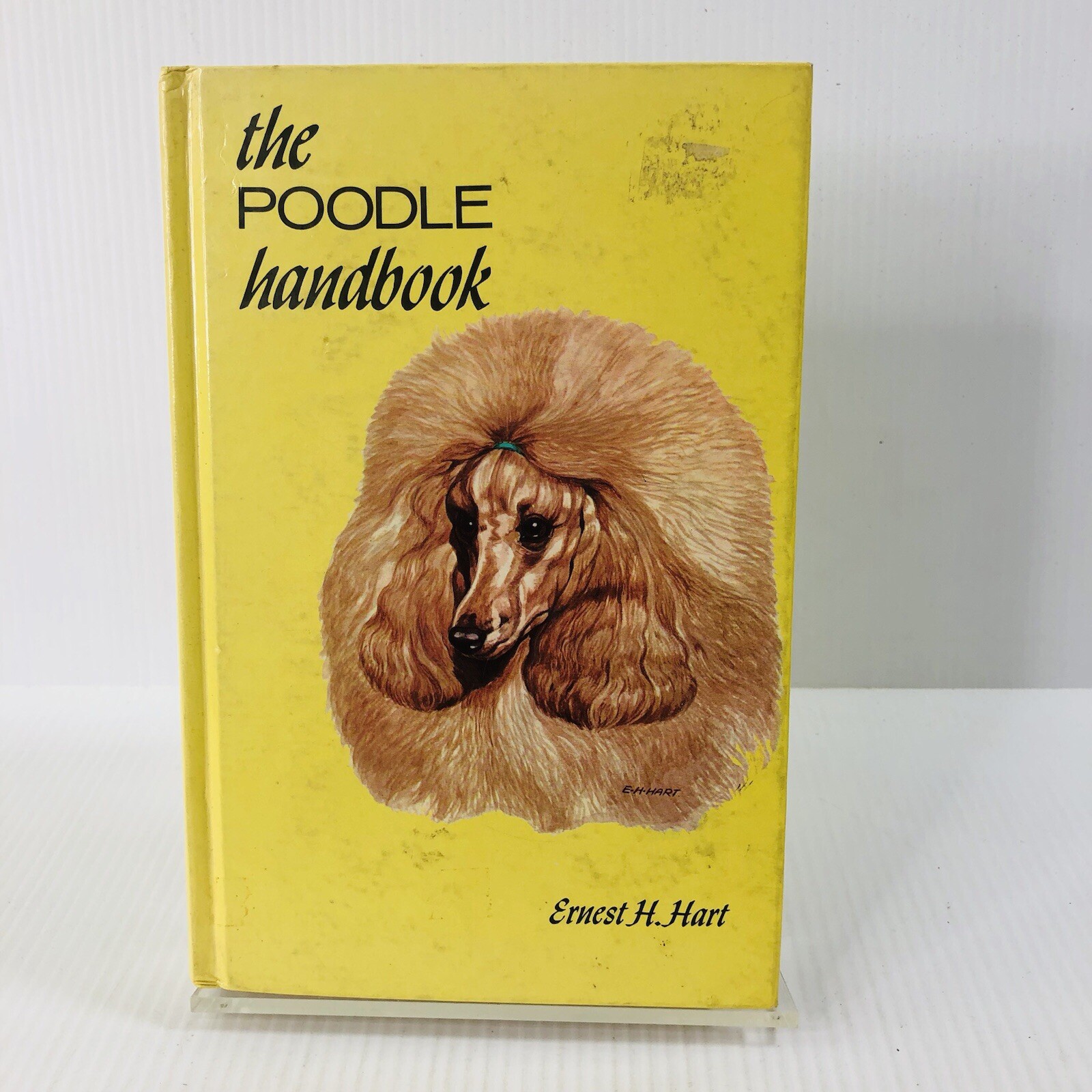 VTG The Poodle Handbook by Ernest H. Hart 1966 Hardcover Rare 1st Edition