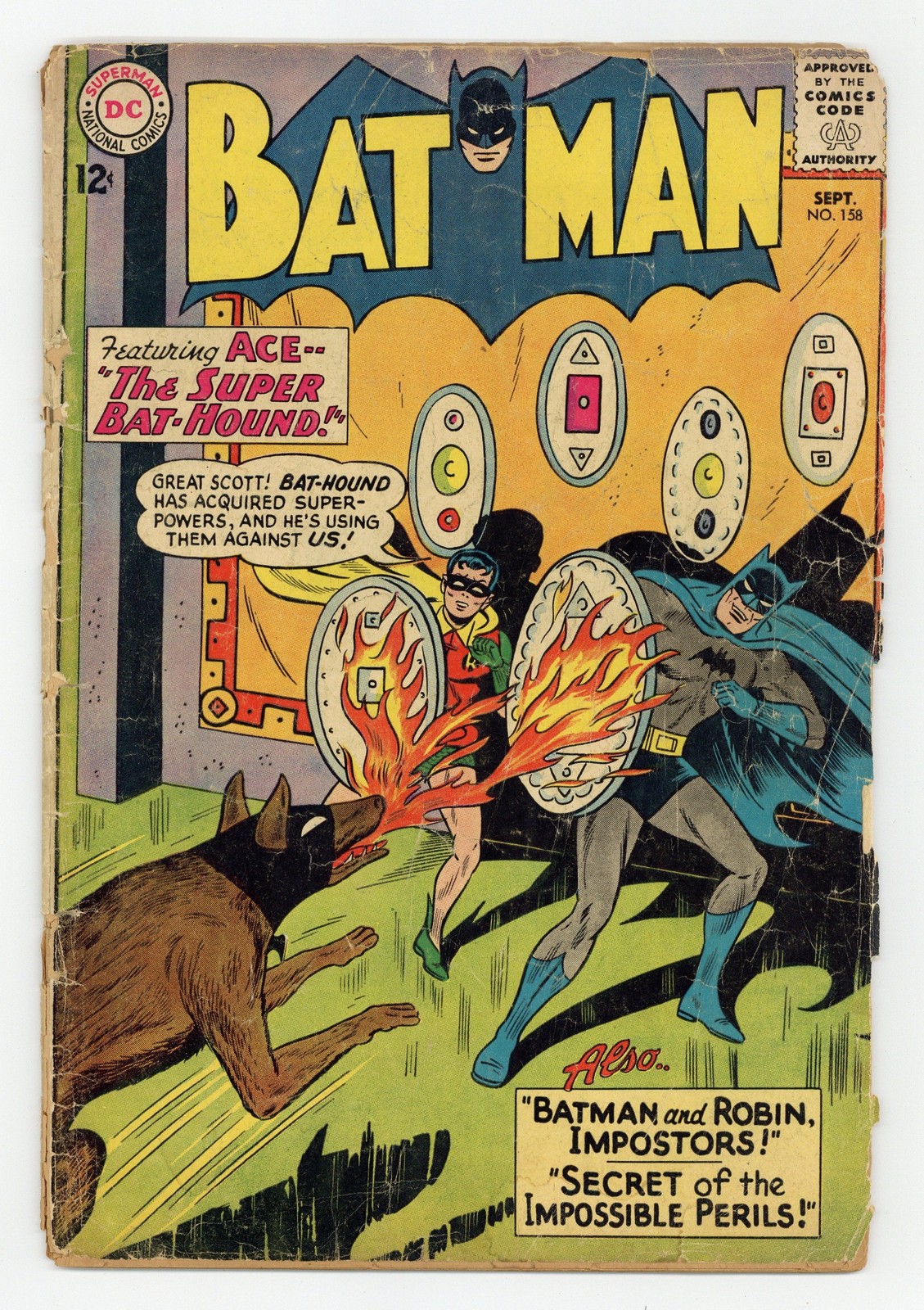 Batman #158 FR/GD 1.5 1963