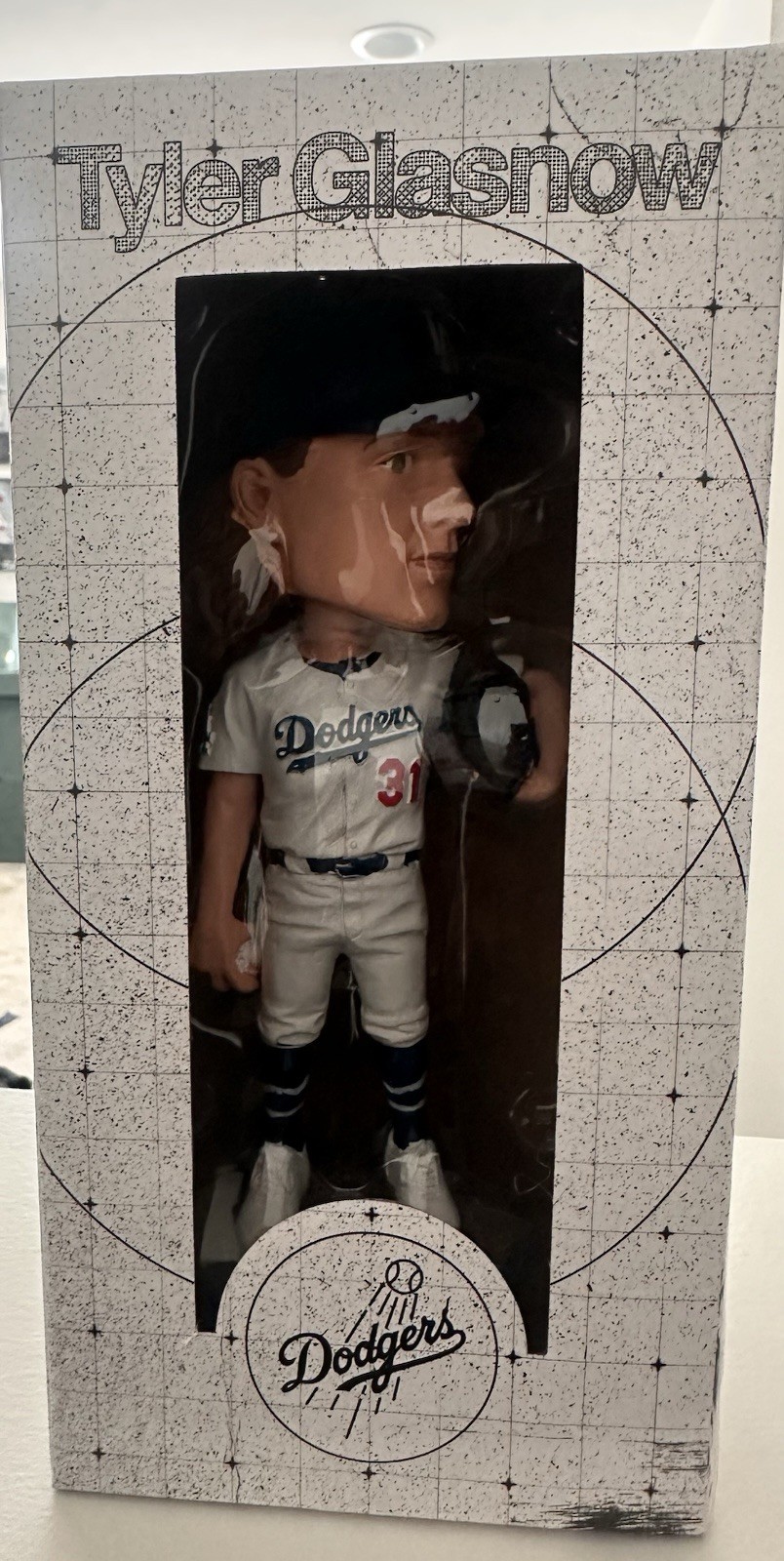 Nikaido Tyler Glasnow Los Angeles Dodgers Bobblehead Figure #31