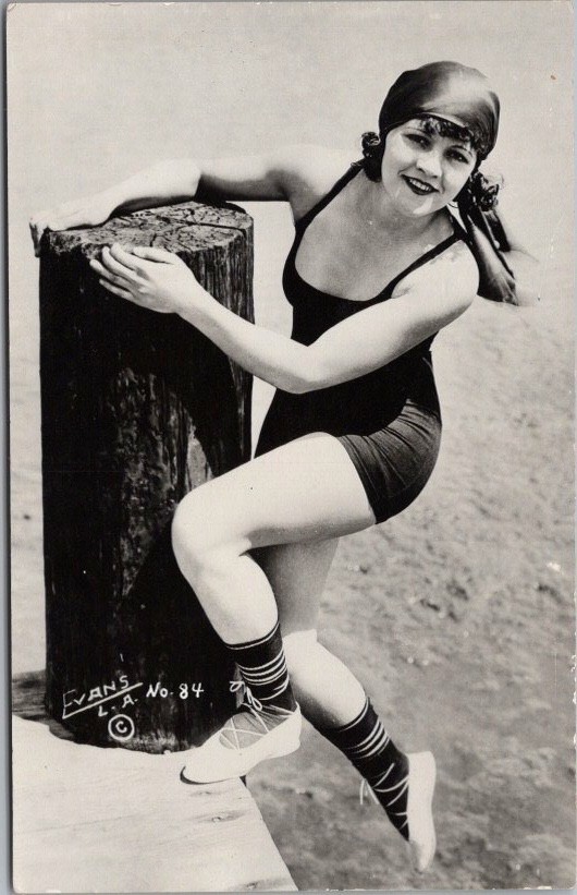MACK SENNETT COMEDIES Photo RPPC Postcard Marie Prevost \