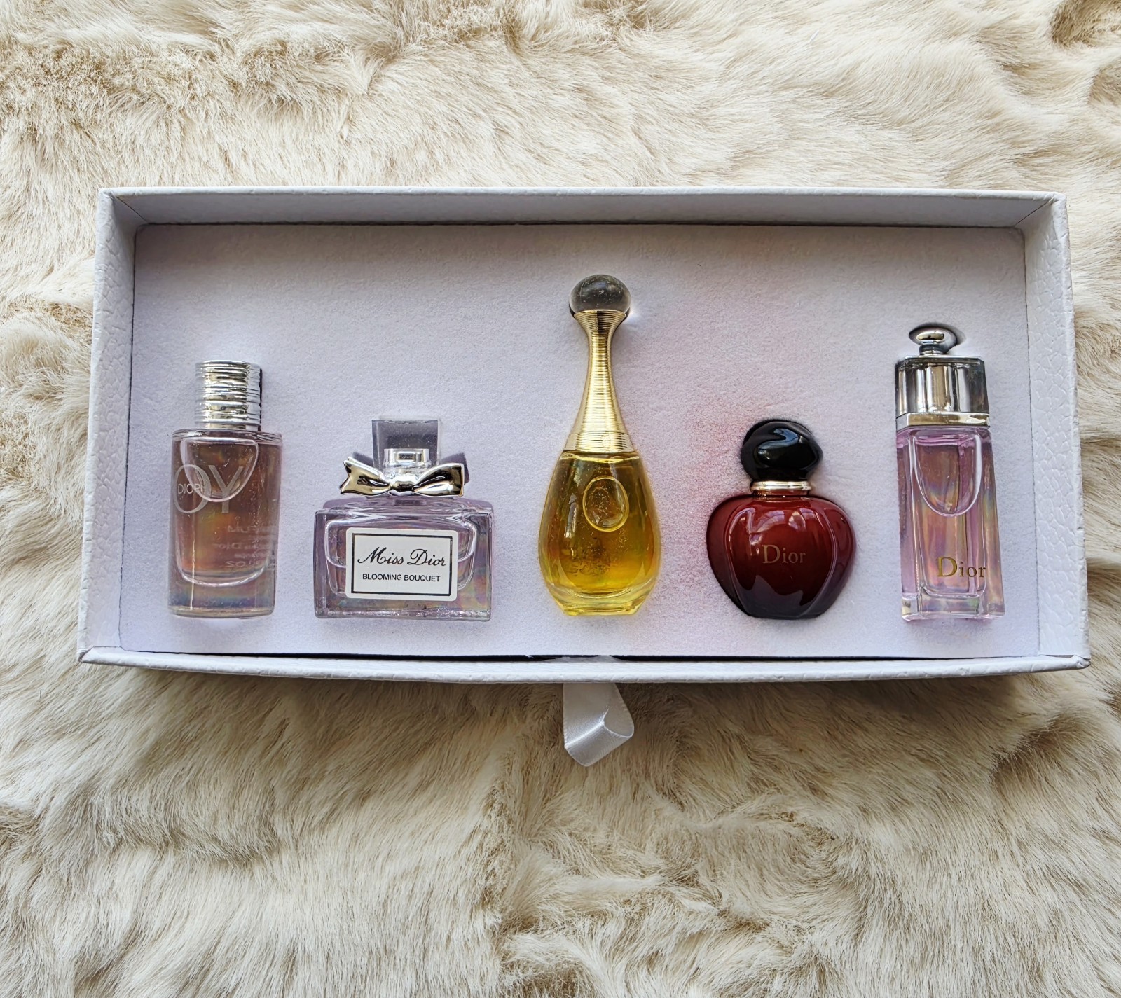 Dior Les Parfums Mini Perfume Gift Set 5 Piece Women's Fragrance Collection