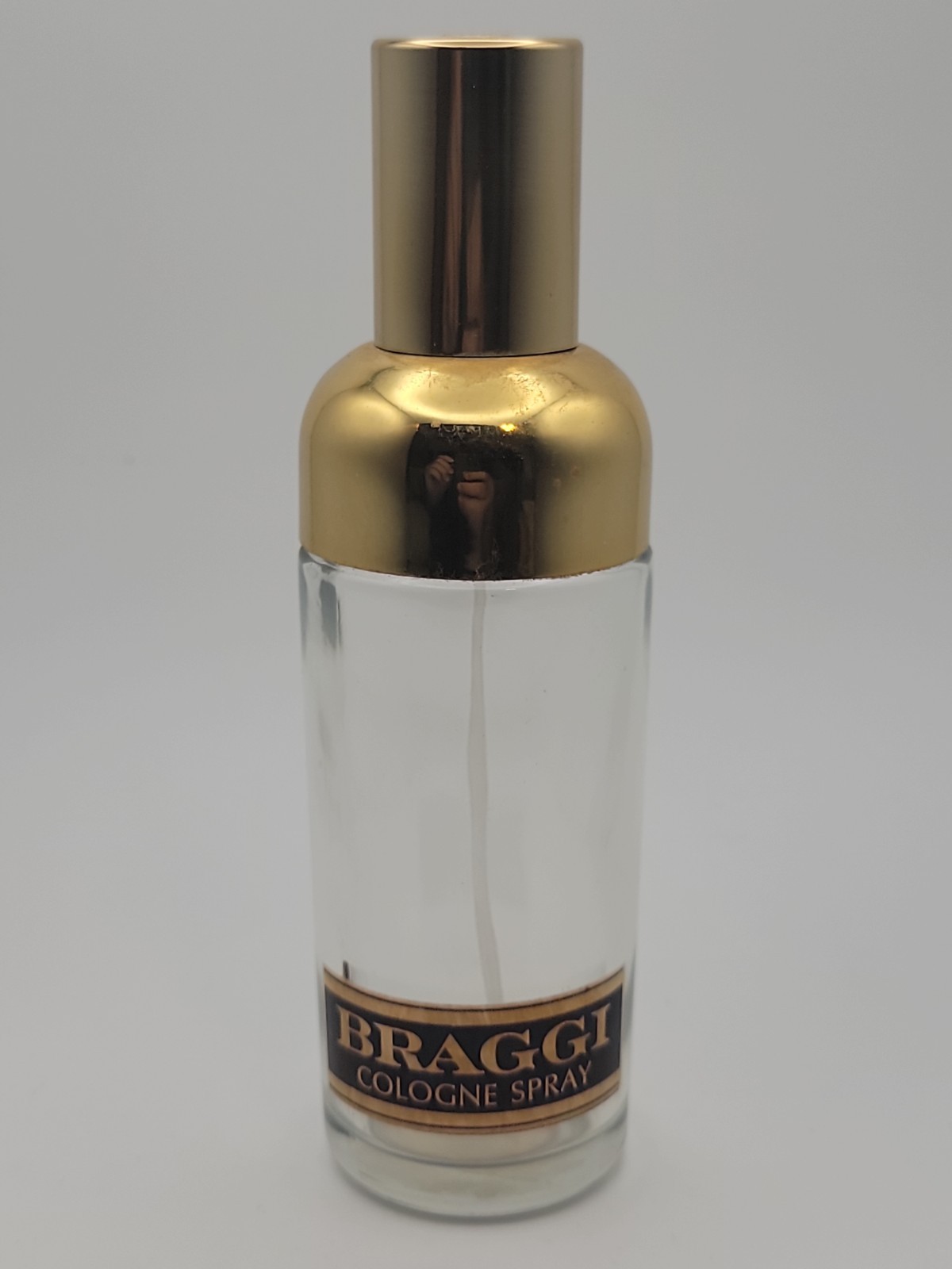 VTG Braggi Empty Cologne Spray Bottle 3 Ounce