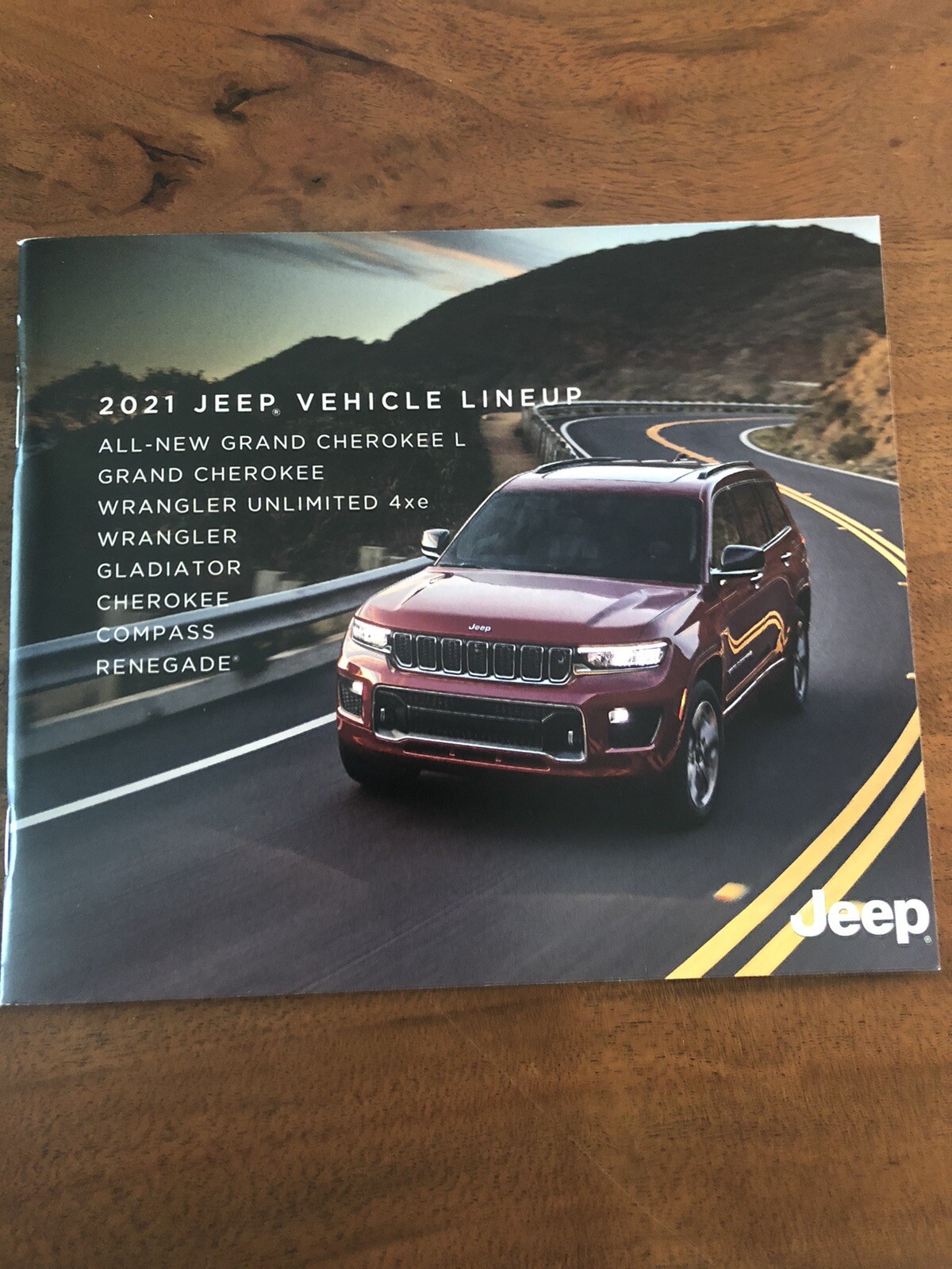 2021 JEEP Brand All Models 24-page Original Sales Brochure (small)