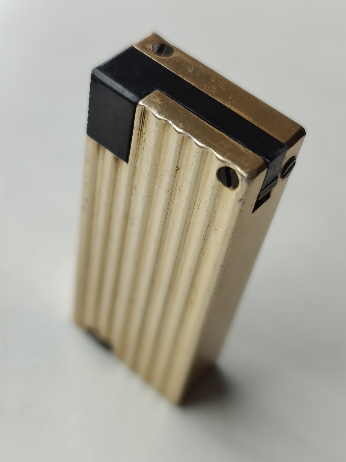 Vintage Benlow Golmet Petrol Lighter Luxury Aluminium Smoking Accessories 