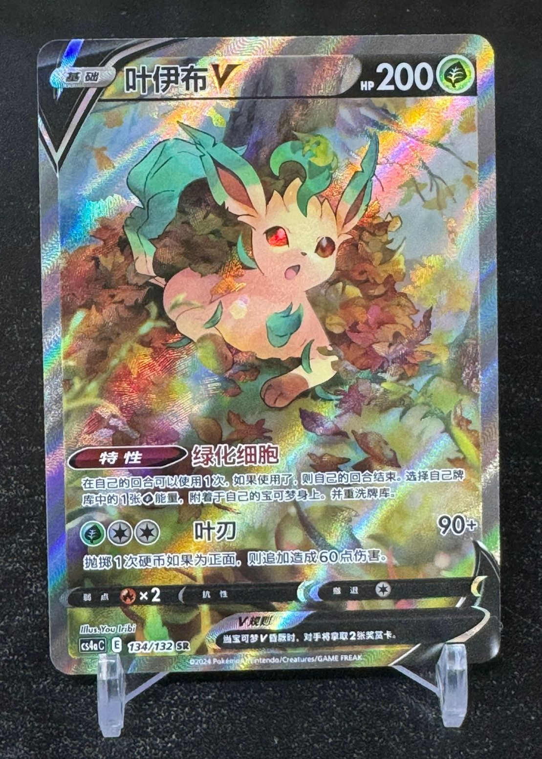Pokemon S-Chinese Sword&Shield Eevee \