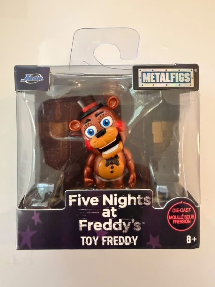 2026 Five Nights at Freddy's Metalfigs Bonnie Freddie Mangle Chica - You PICK