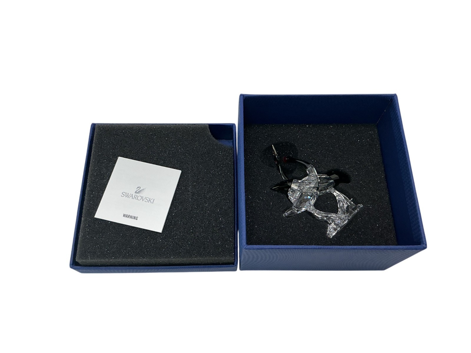 Swarovski Crystal SCS Red Crowned Cranes Birds #1142860 NIB 6711 Swarovski Crystal SCS Red Crowned Cranes Birds #1142860 NIB 6711