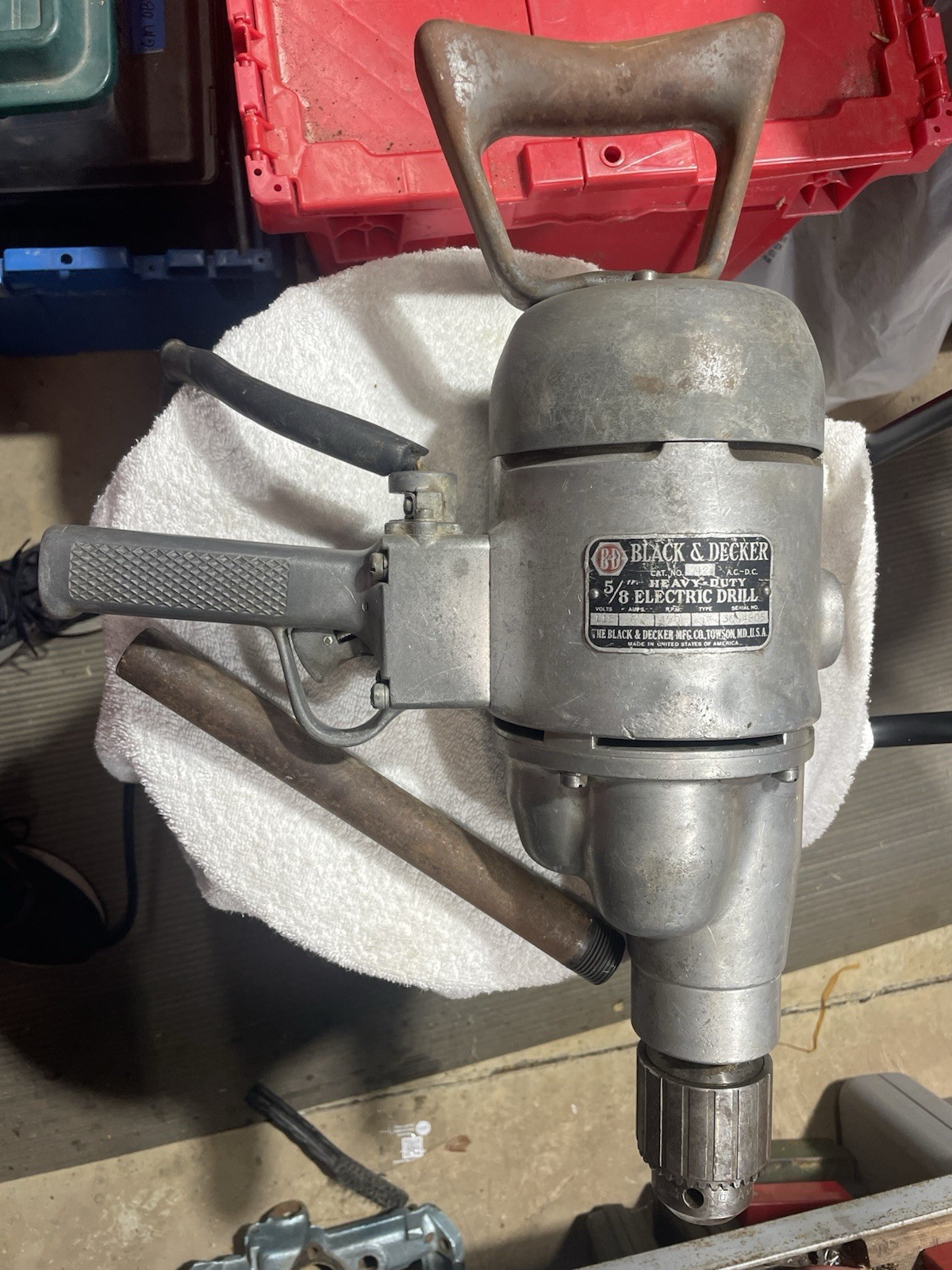 Vintage Black & Decker 5/8\