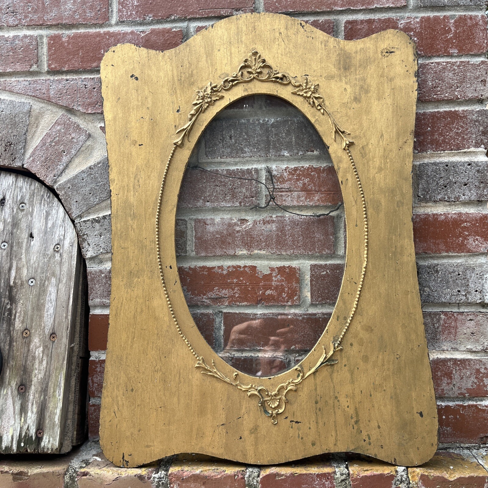 vintage Gilded Portrait Frame