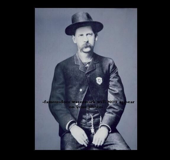 Wyatt Earp Portrait PHOTO Gunfighter Marshal Sheriff Tombstone OK Corral