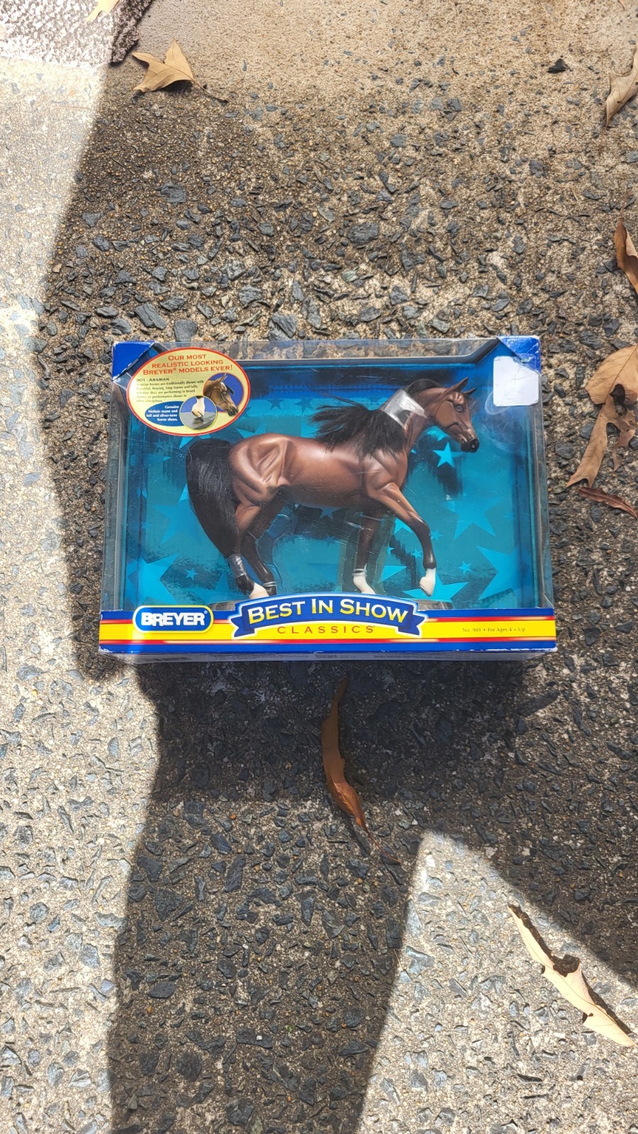 Breyer 901 Vintage Arabian Best In Show Classic Mohair Mane Damage Box