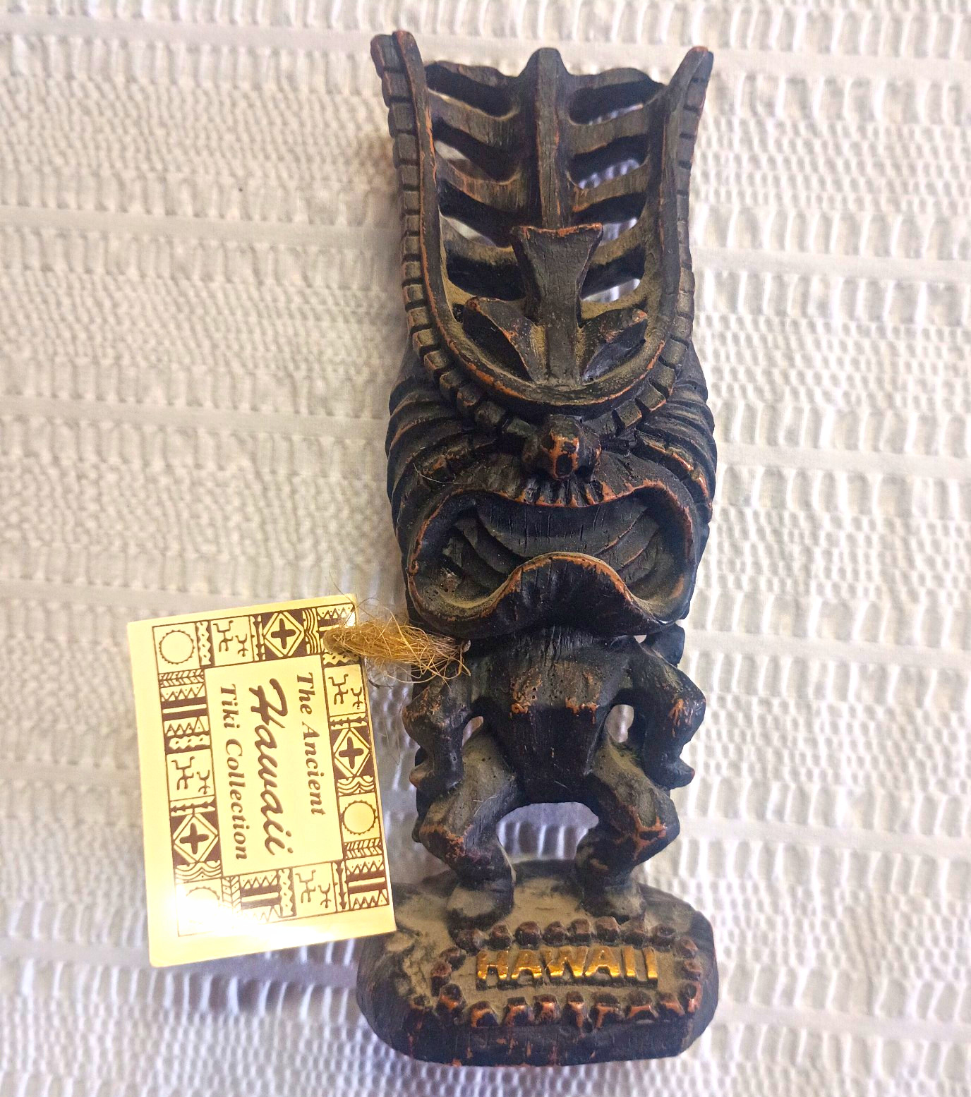 Ancient Tiki Collection Hawaiian Tiki Collectible Figurine w/ Hang Tag