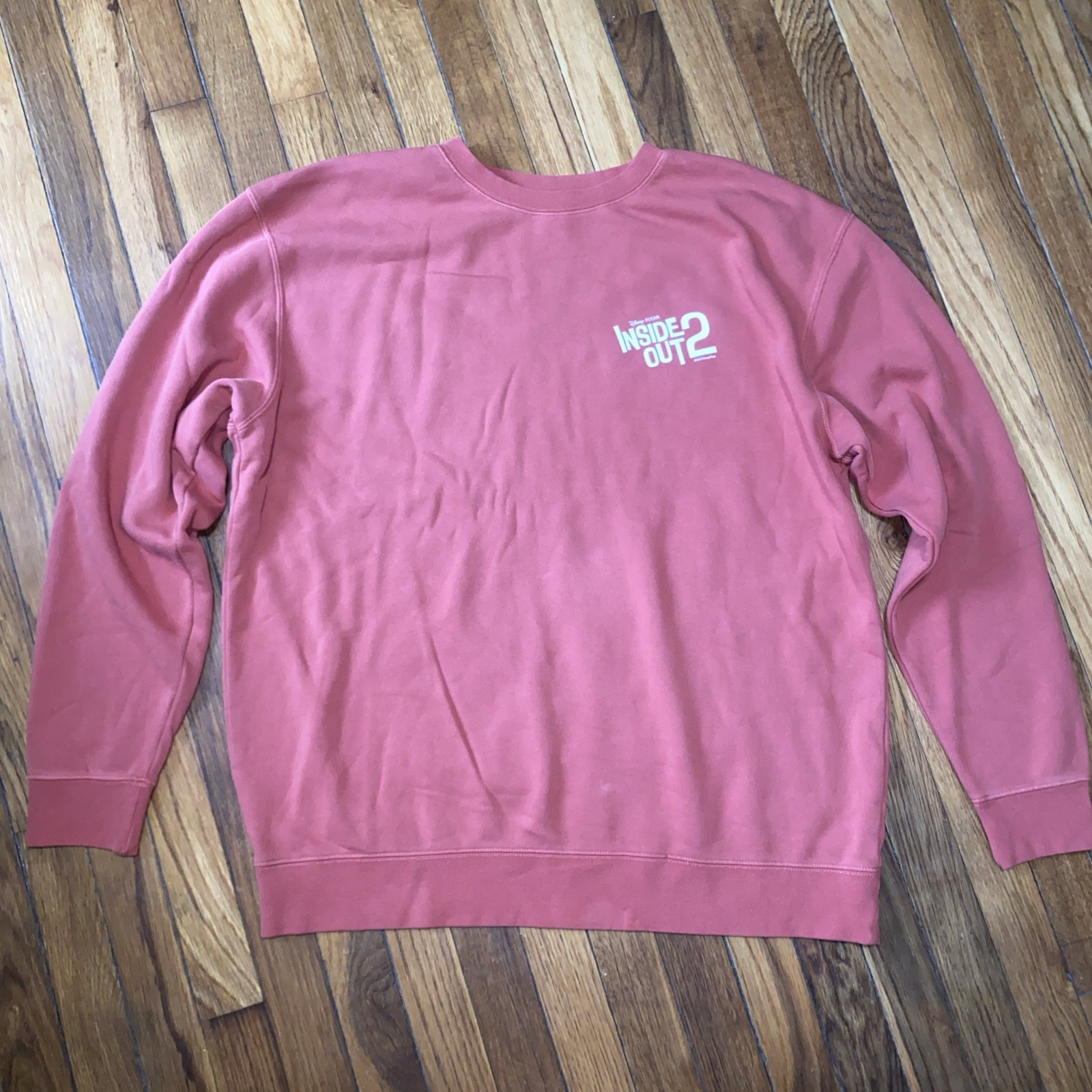 NEW RARE INSIDE OUT 2 2024 DISNEY Pixar Exclusive Promo Sweatshirt Size XL