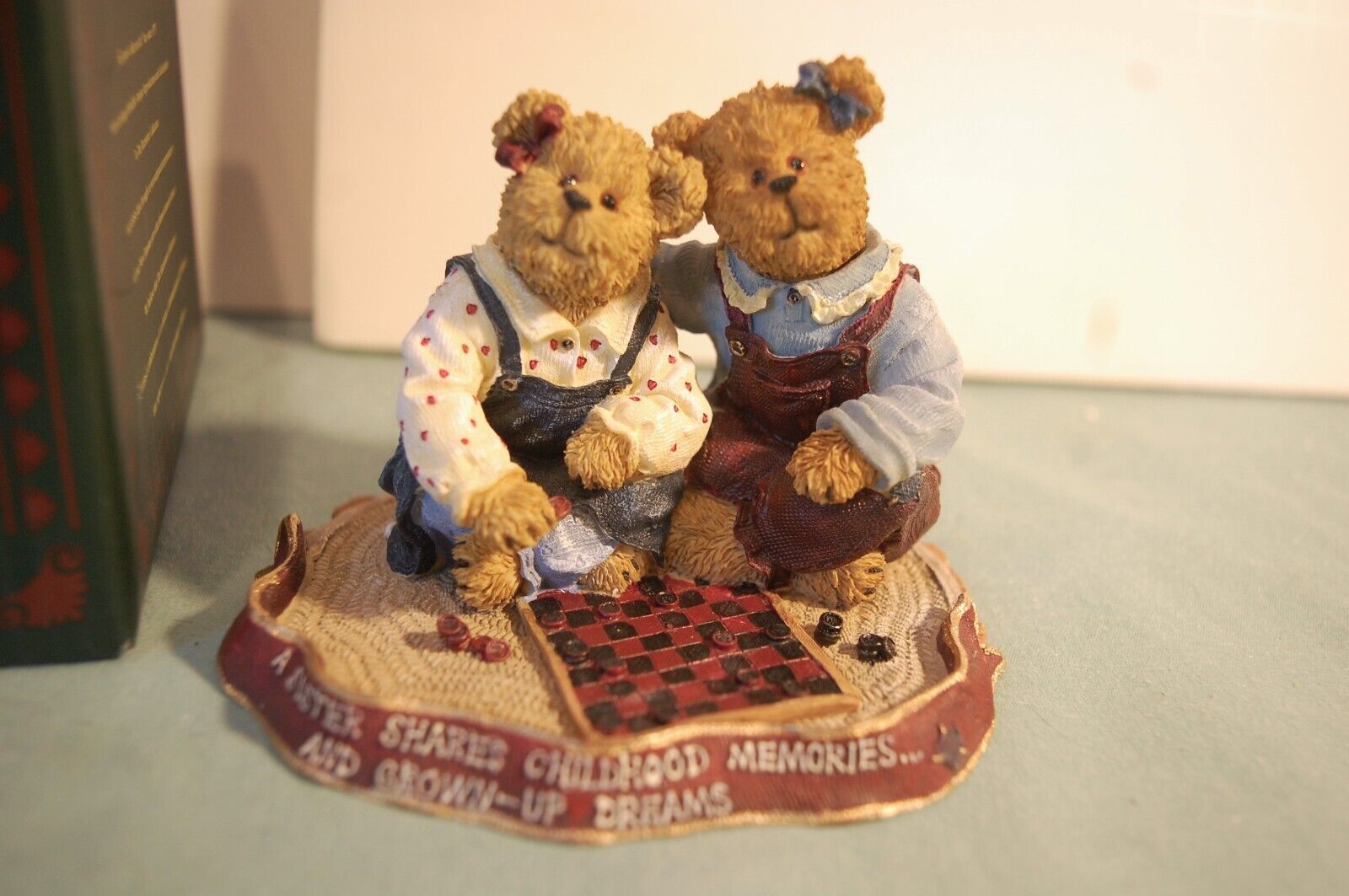 Boyds Bears Sisters Play Checkers #2277983