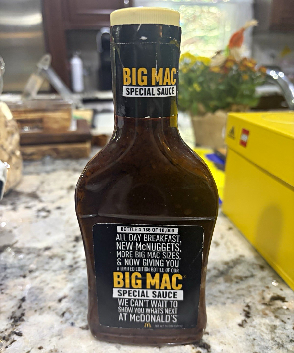 McDonald\'s Big Mac Special Sauce Limited Edition Advertising Bottle