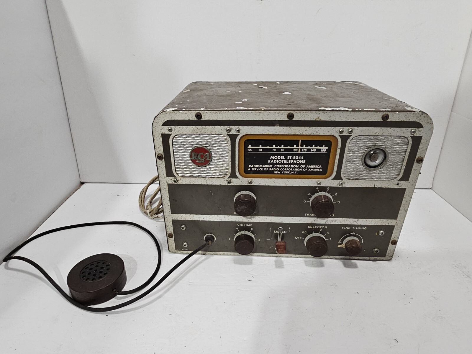 Vintage 1949 - 1953 RCA ET-8044 Radiotelephone N.P. 80440 RARE UNTESTED