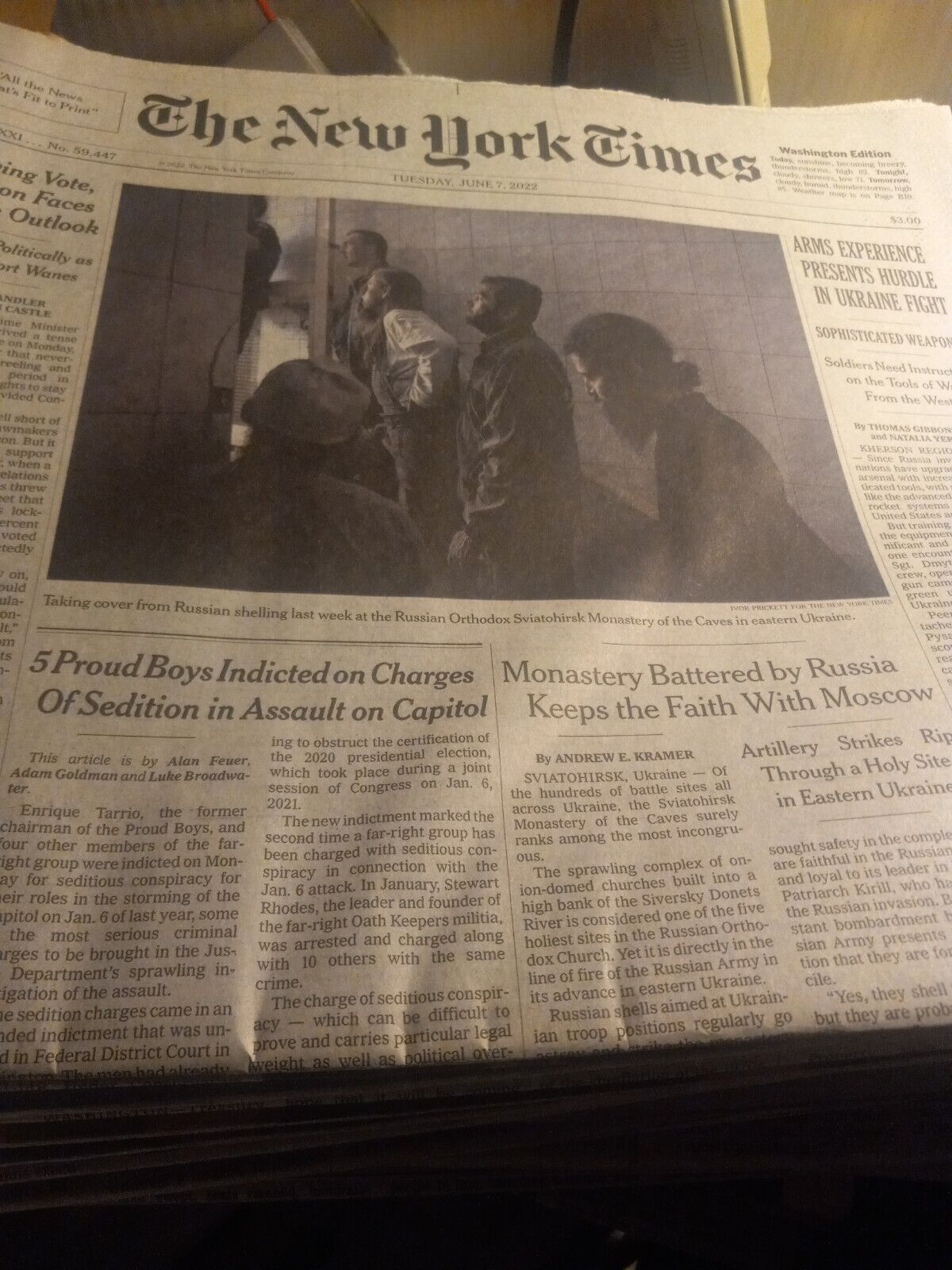 THE NEW YORK TIMES TUESDAY JUNE 7, 2022