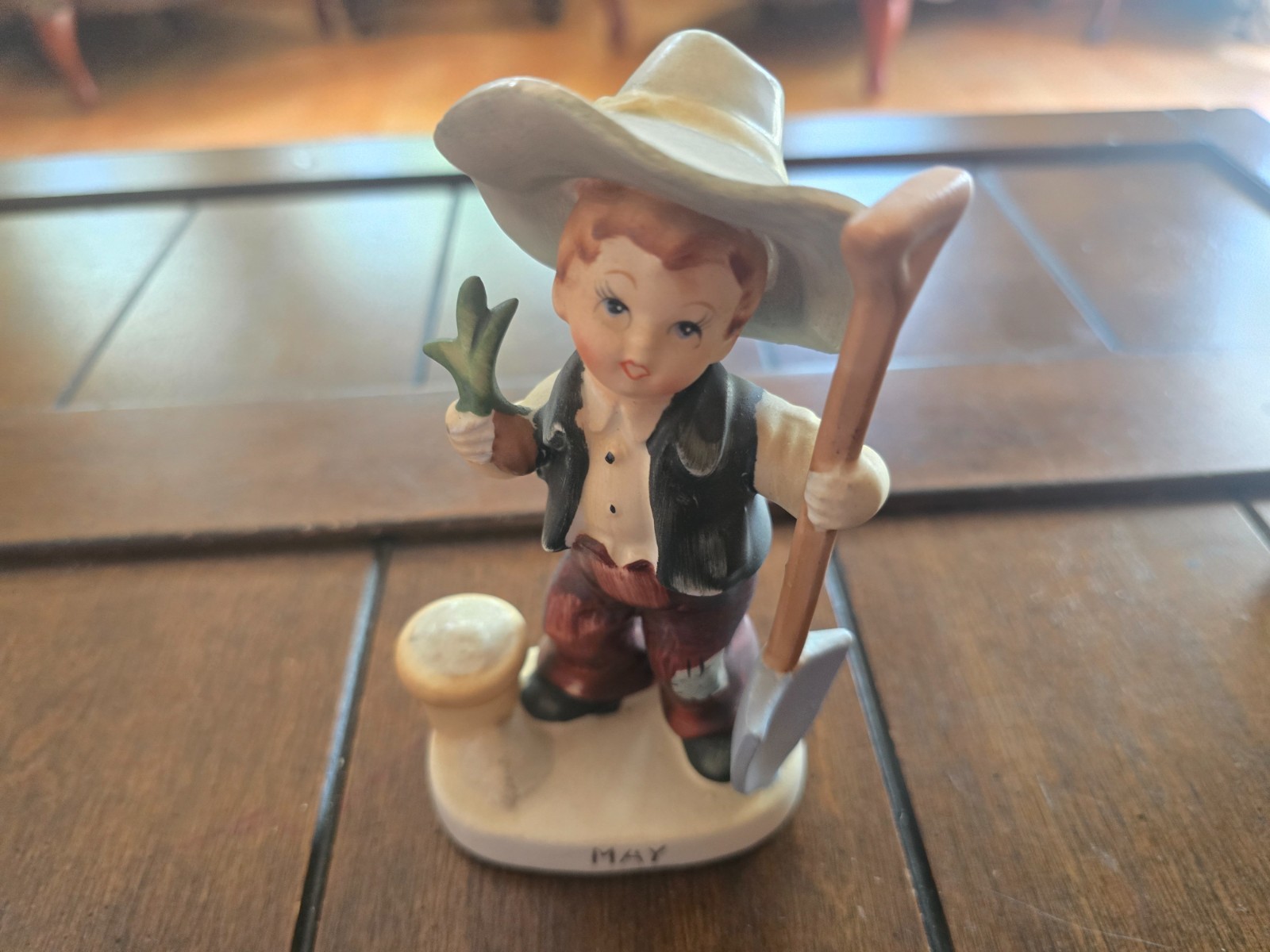 Vintage Lefton May Birthday Boy Figurine 2300 Japan Vintage Lefton May Birthday Boy Figurine 2300 Japan
