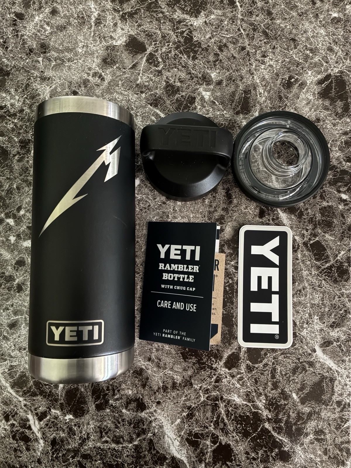 RARE - Metallica All Within My Hands Foundation - YETI Rambler 20 oz Black