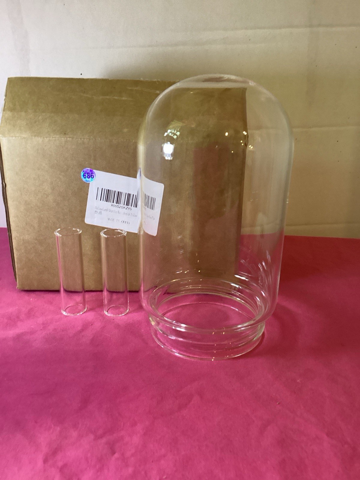 686-CulineformX Gravity Hookah Accessories,Glass Globe for Rotational Hookah New