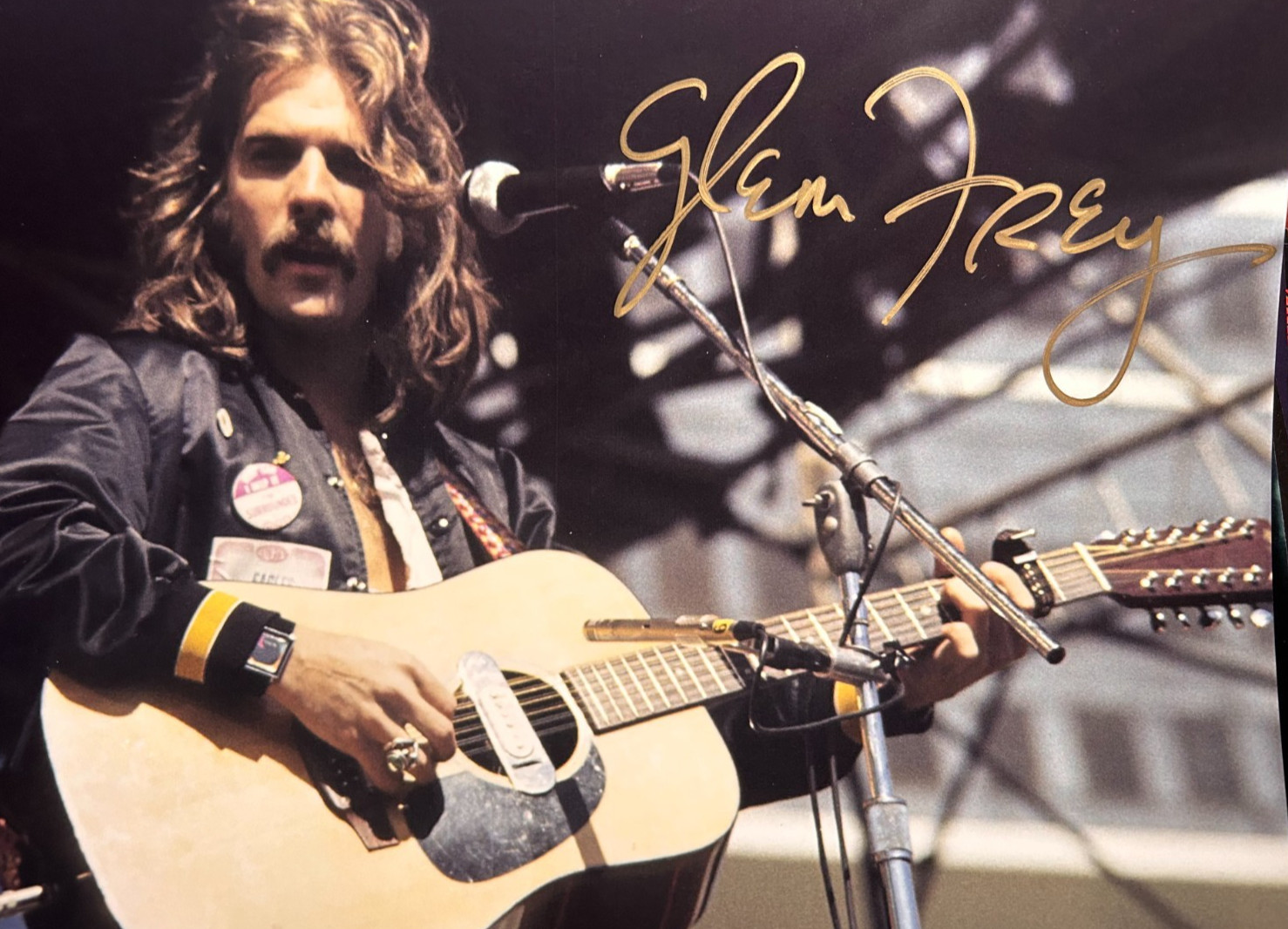 Glen Frey Signed (THE EAGLES) 8x10\