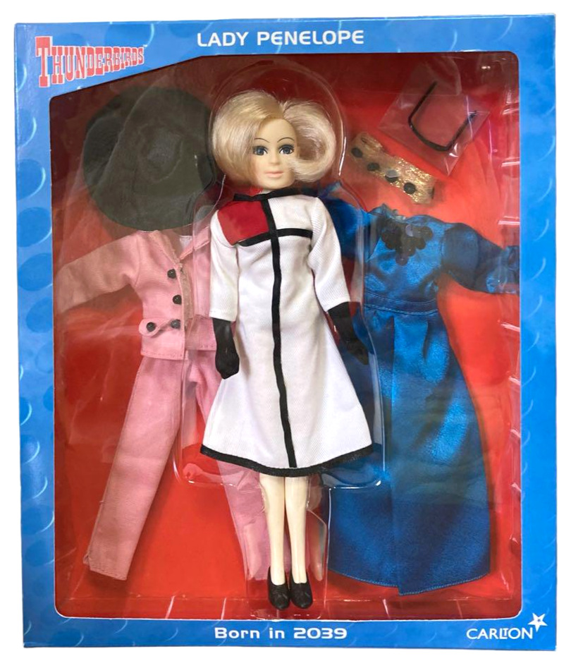 Thunderbirds Lady Penelope Doll Figure Carlton Vintage Unused from Japan