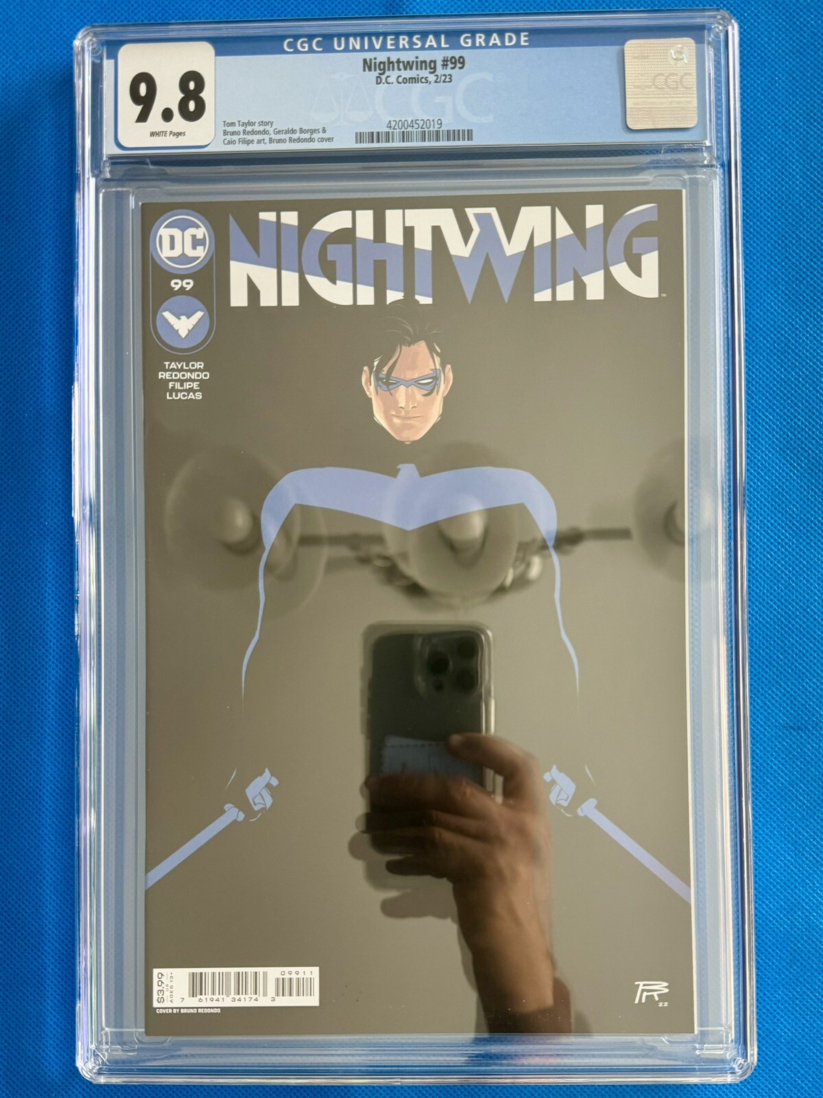 Nightwing #99 DC Comics 2022 CGC 9.8 Cover A Bruno Redondo Tom Taylor