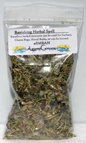 Banishing Herbal Spell Mix (1 Lb Bag) Magic Wicca Hoodoo Prayer Ritual