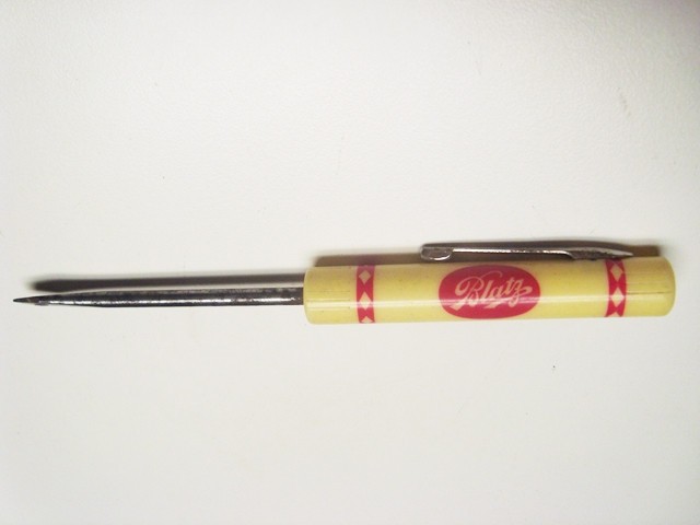Circa 1950s Blatz Screwdriver, Waushara Beverage Company