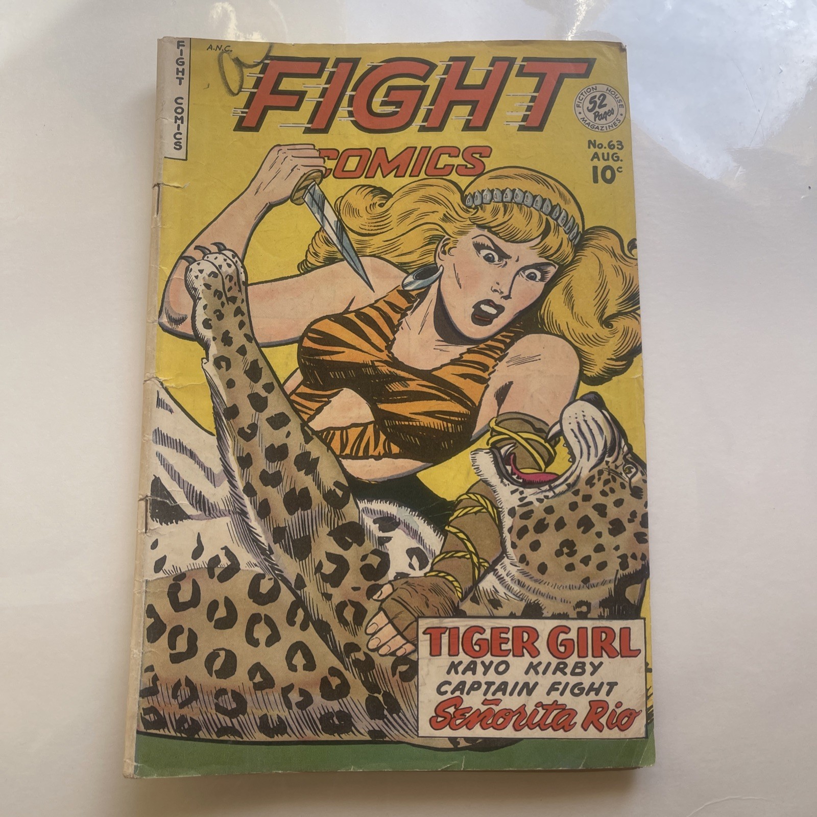 Fight Comics #63 Fiction House August 1949