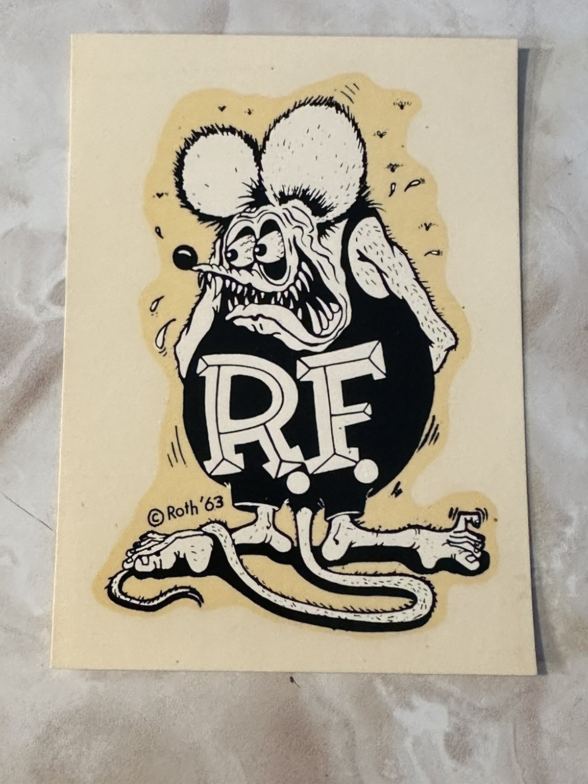 VINTAGE ORIGINAL 1963 CLASSIC ED ROTH \