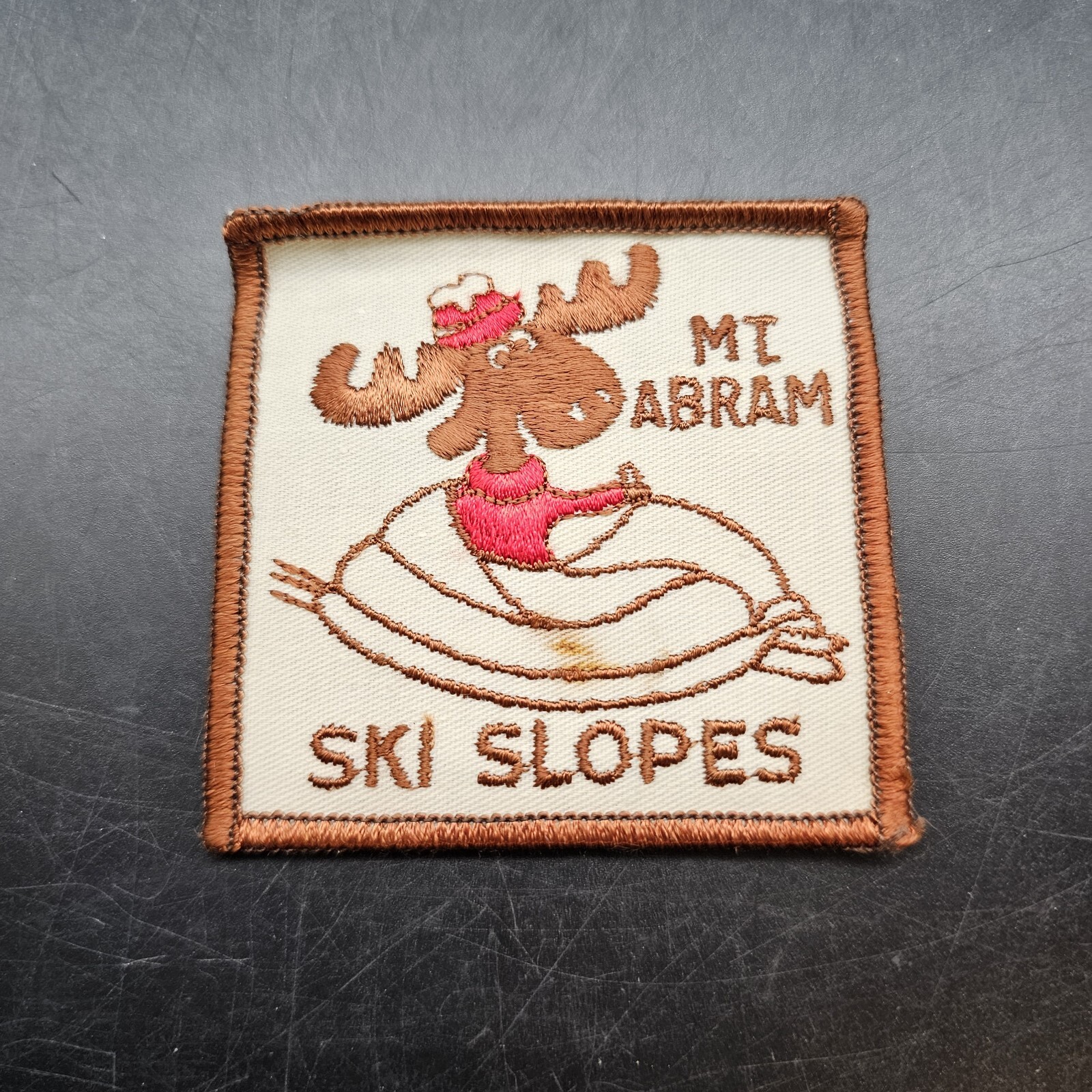 Rare Mt Abram Ski Slopes Patch