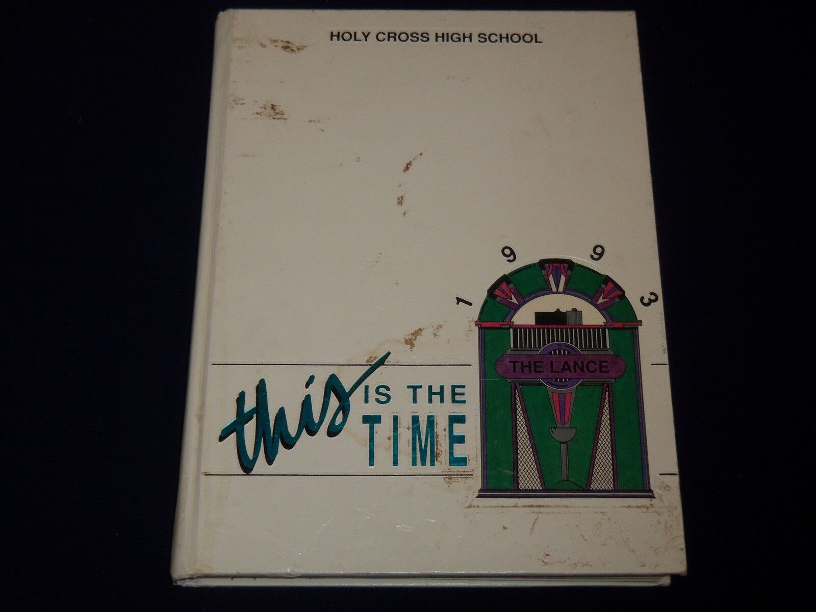 1993 HOLY CROSS HIGH SCHOOL YEARBOOK - THE LANCE - GREAT PHOTOS - K 157