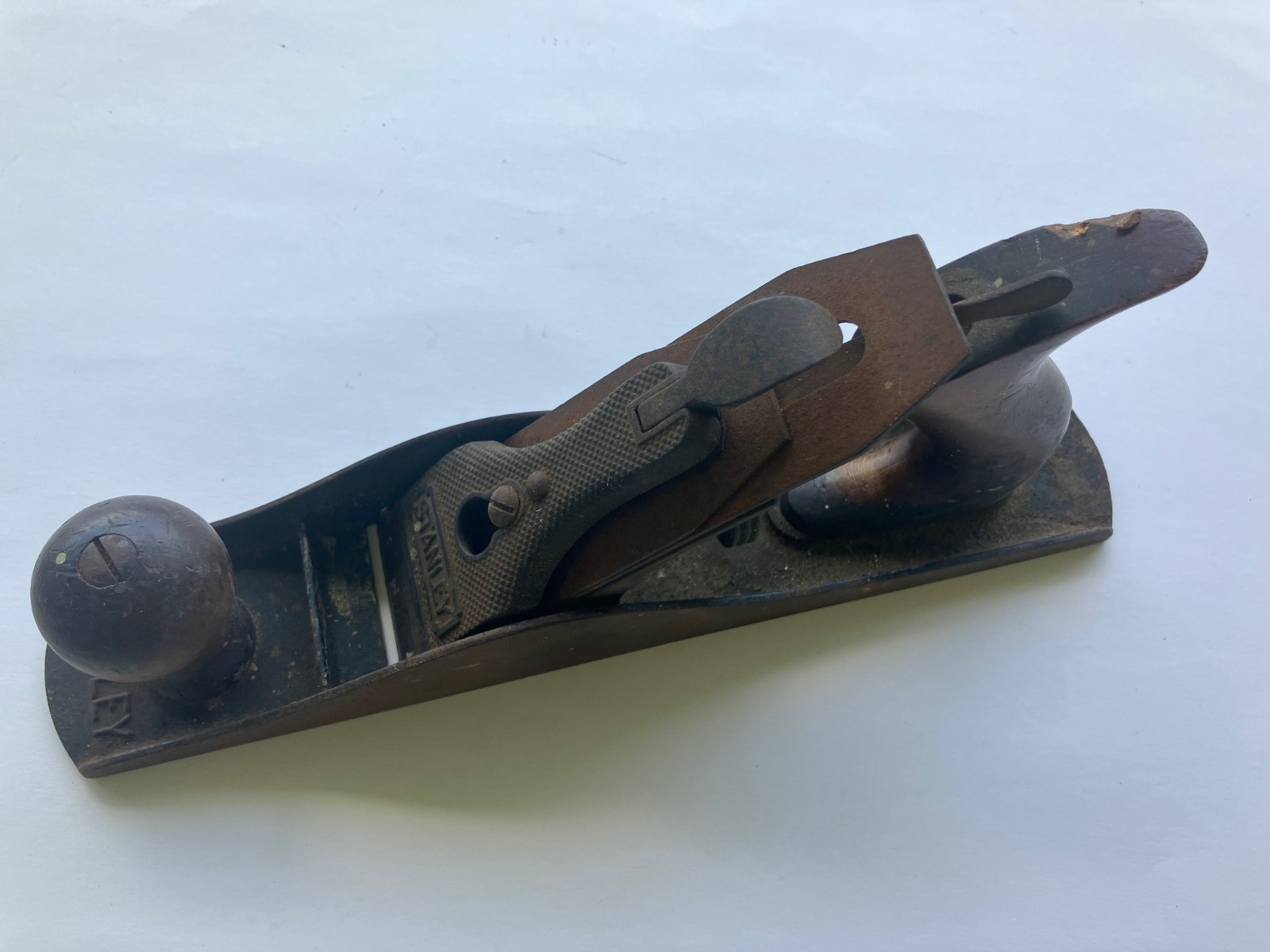 Vintage sweetheart era STANLEY 5 1/4 4 FOUR SQUARE Jr Jack woodworking plane
