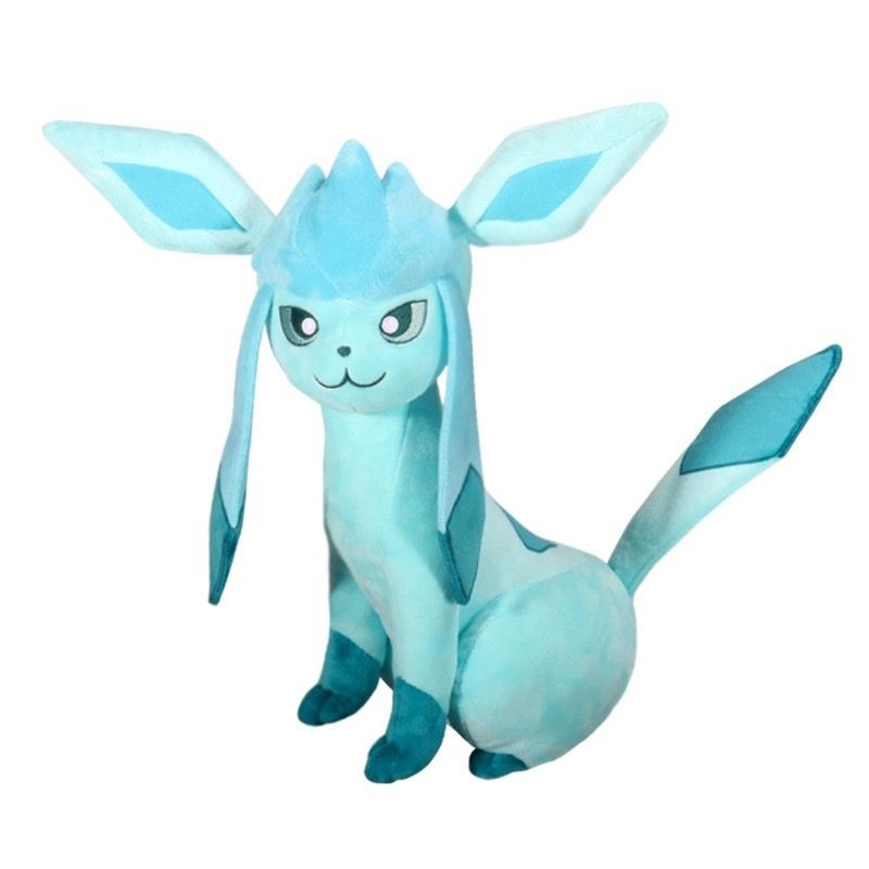 Game Giant Glaceon 60cm Plush Doll Pillow Cosplay Stuffed Toy Xmas Gift Game Giant Glaceon 60cm Plush Doll Pillow Cosplay Stuffed Toy Xmas Gift