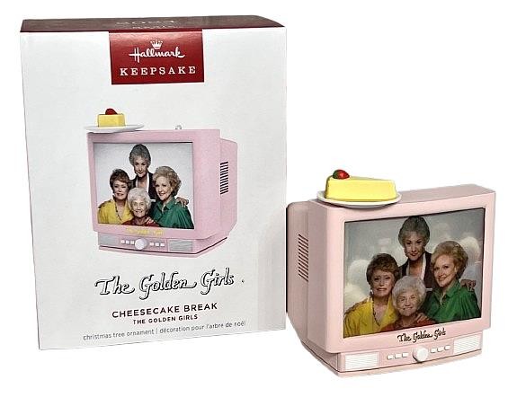 Hallmark 2024 Cheesecake Break Golden Girls Light & Sound Keepsake Ornament NIB