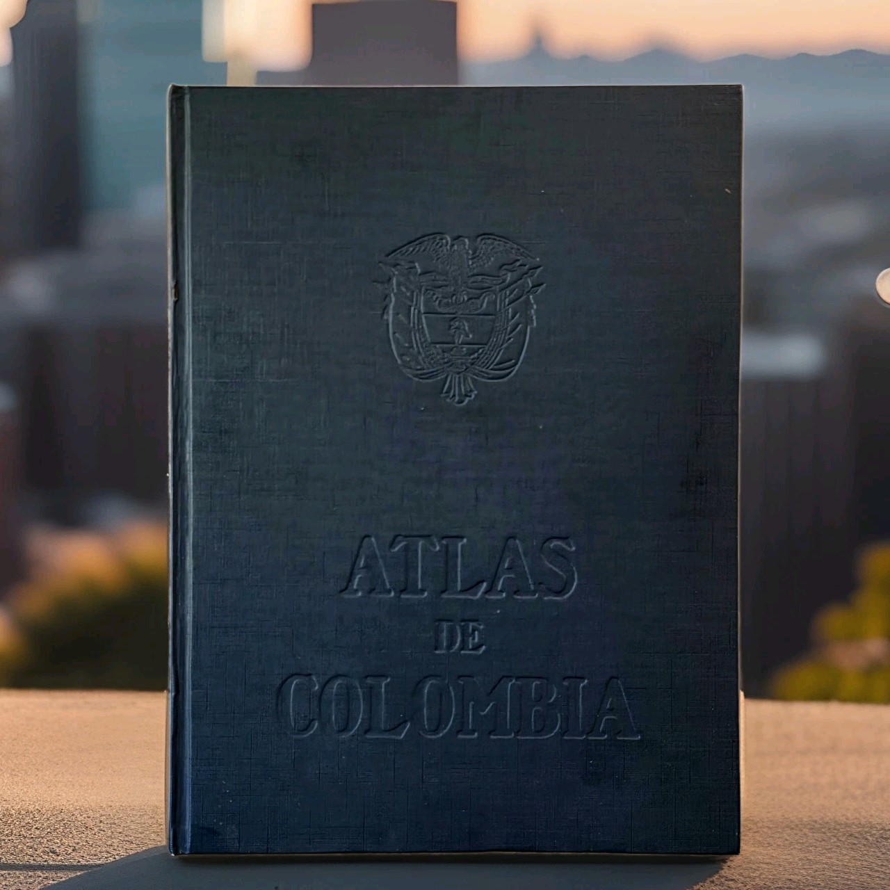 Rare Vintage Atlas De Colombia First Edition October 1967 Big Coffee Table Book