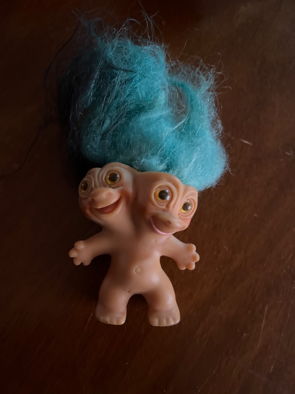 VINTAGE 1965 UNEEDA TROLL DOLL TWO HEADED DOUBLE HEADED L@@K