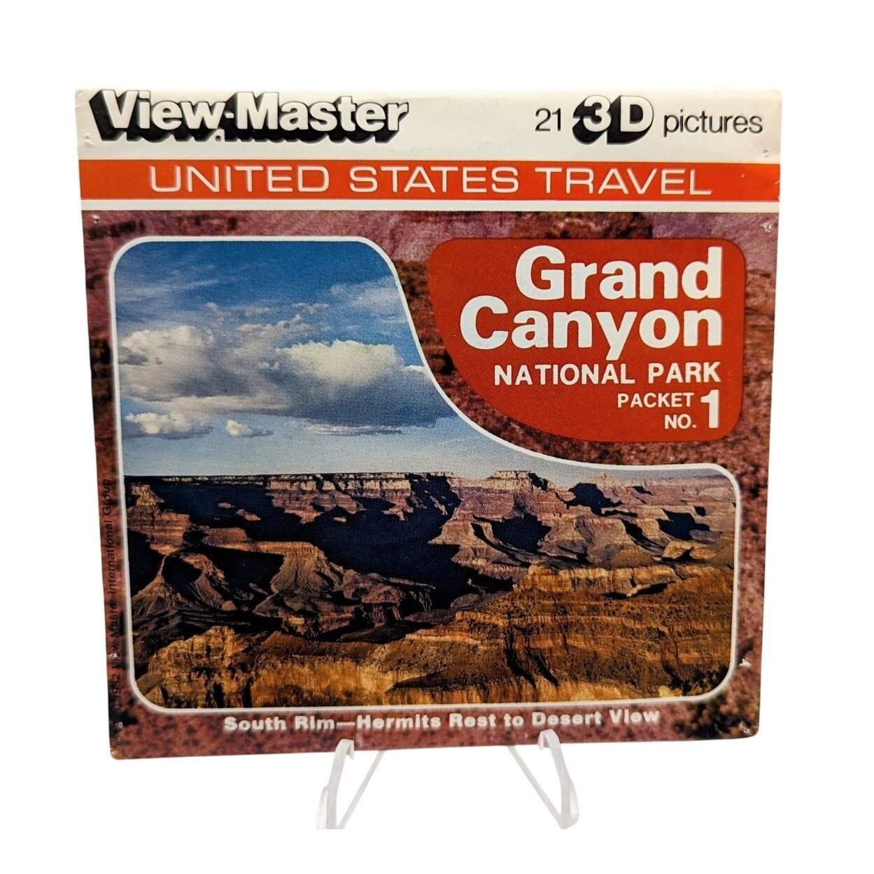 1982 View-Master Grand Canyon National Park Packet No. 1 1982 View-Master Grand Canyon National Park Packet No. 1