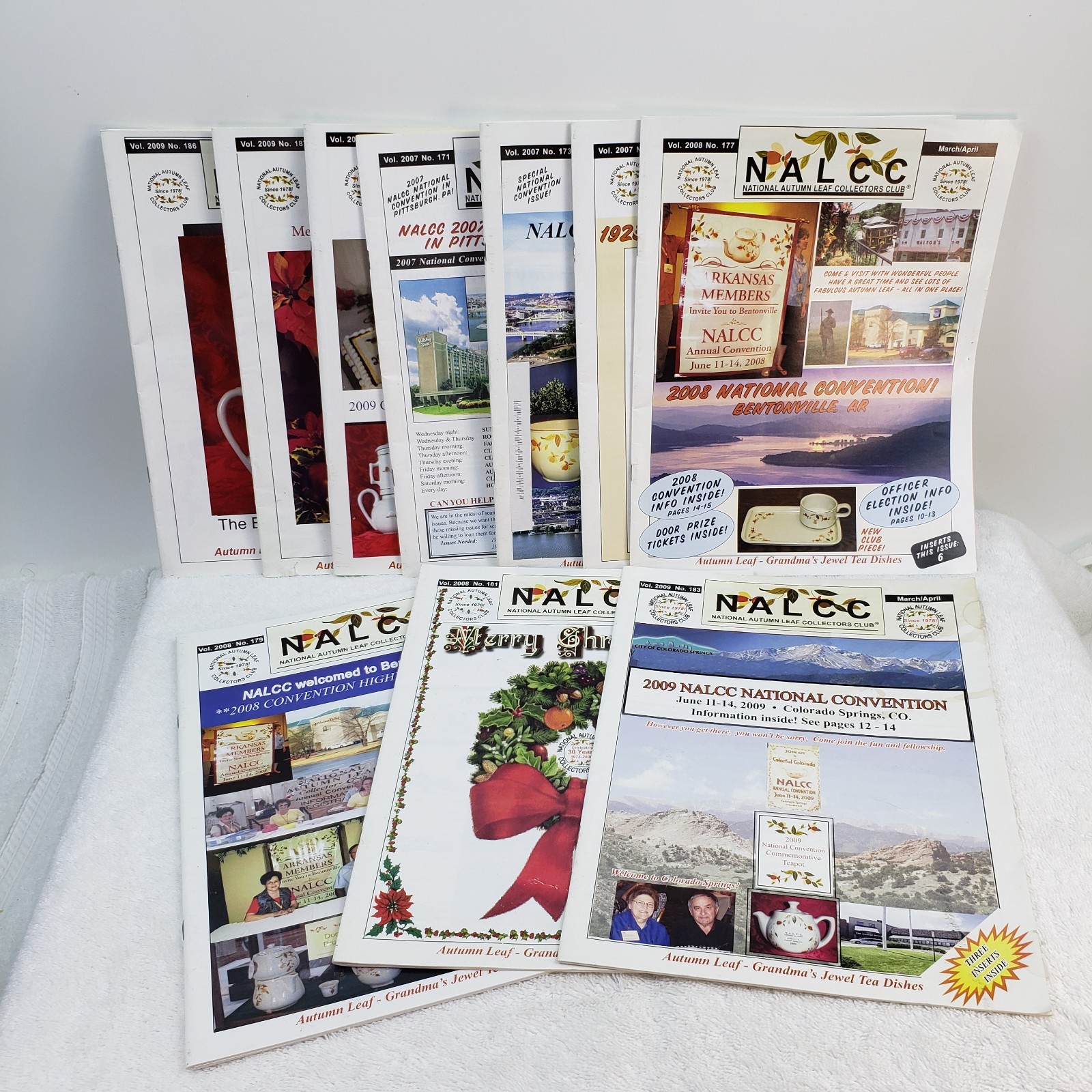 10 NALCC News 2008 09 Newsletter for Jewel Tea CO Autumn Leaf