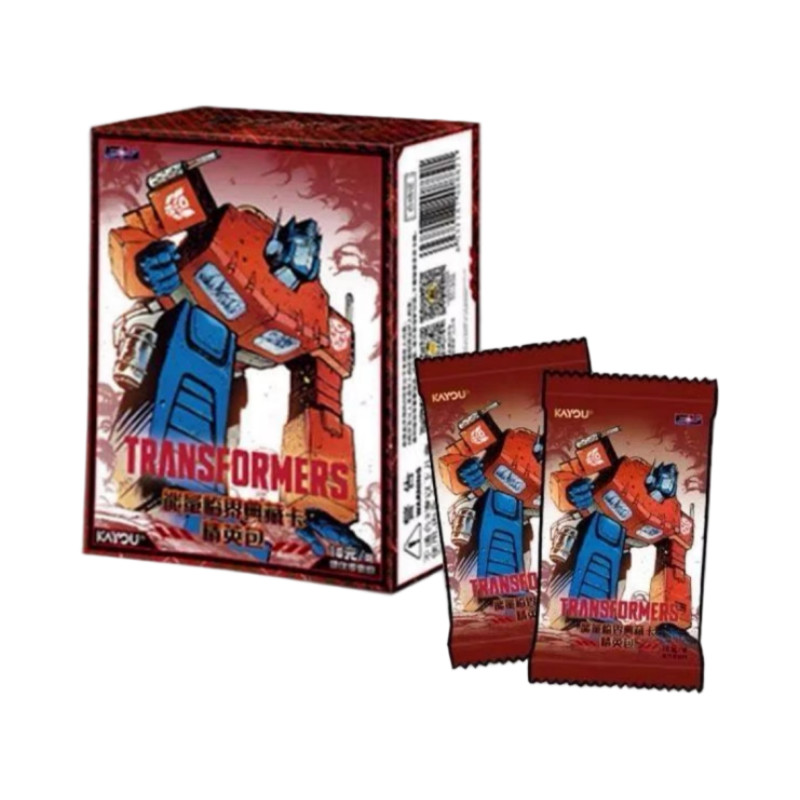 Kayou Transformers Elite Pack Anime Collectible Trading Cards Booster Box Sealed