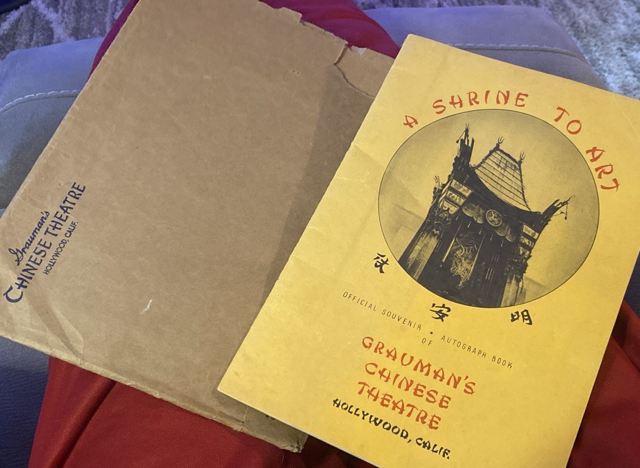 1946 Vintage Grauman's Chinese Theatre Golden Age of Hollywood Memorabilia Book