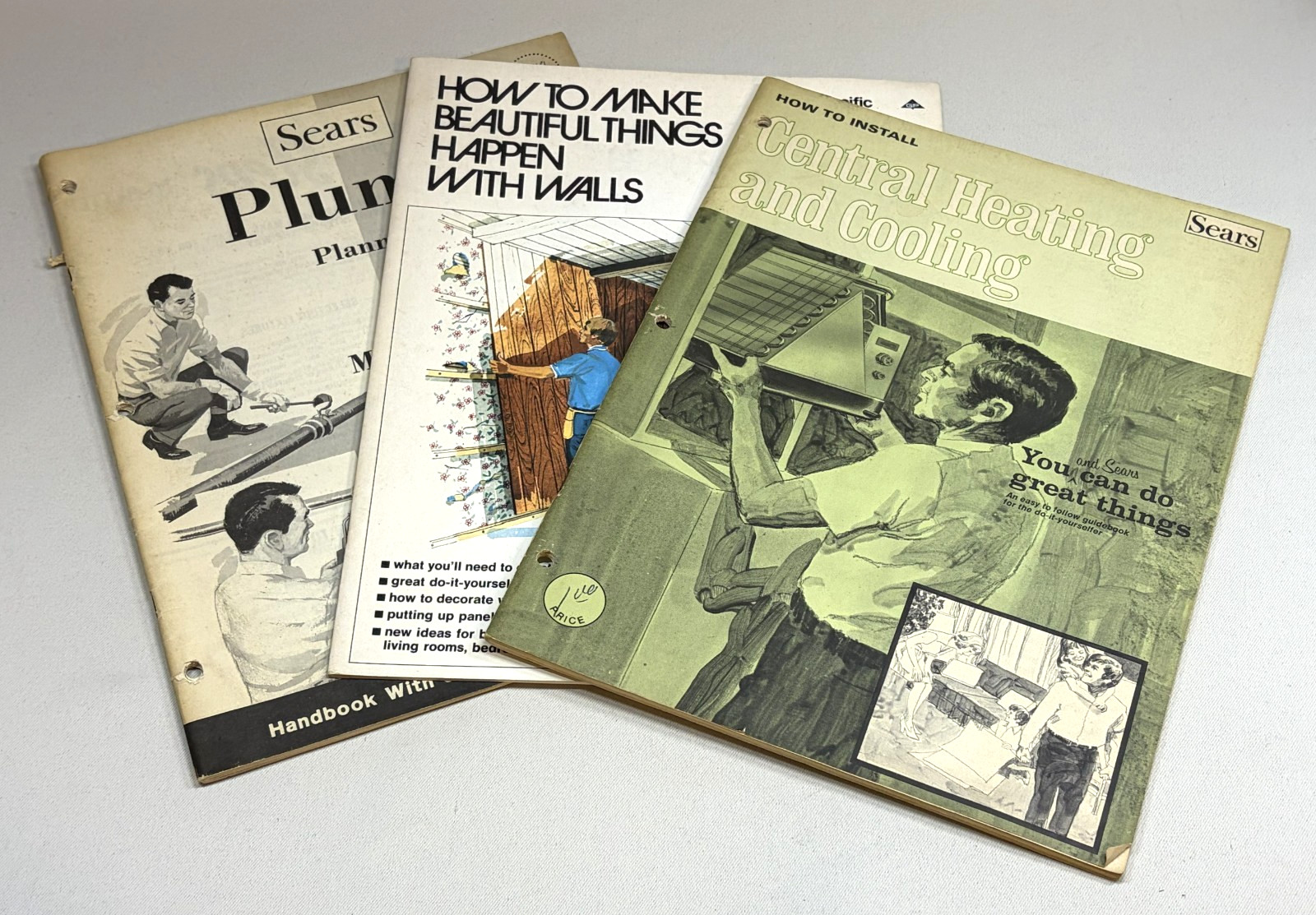 Vintage Home Improvement Booklets Lot of 3 Sears Georgia-Pacific 1967-1972 Vintage Home Improvement Booklets Lot of 3 Sears Georgia-Pacific 1967-1972