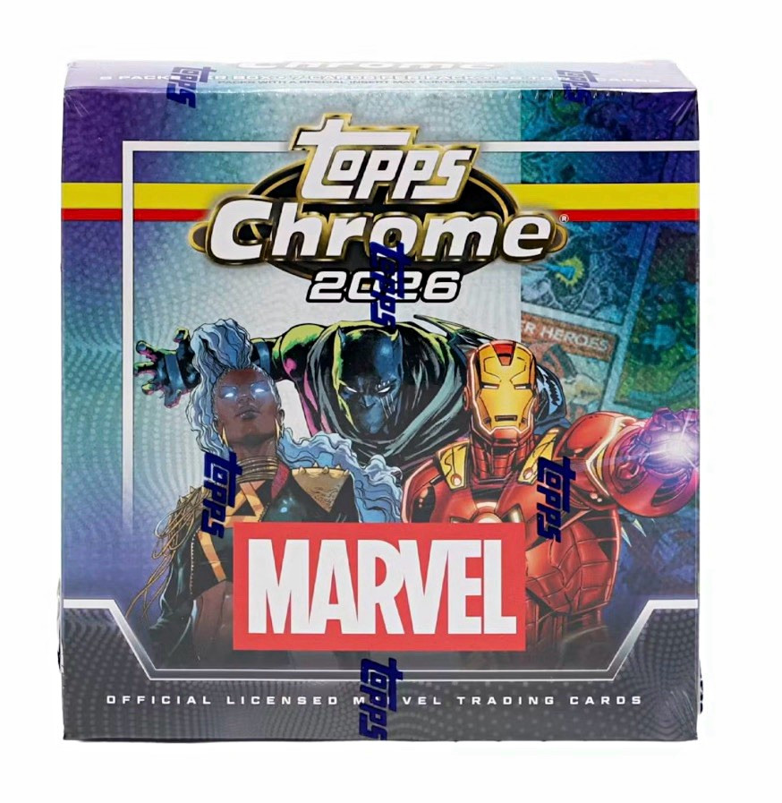 2026 Topps Chrome Marvel Mega Box